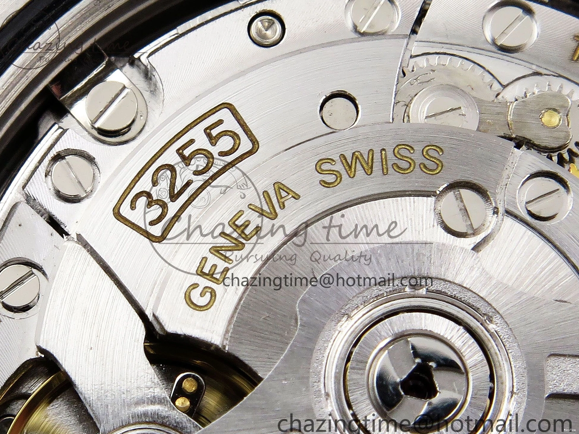 MiroTime 0418 SportInspired DayDate 40 SS JDF 904L Steel Gray Textured Stick Dial on President Bracelet VR3255 V3 (Gain Weight) 1437